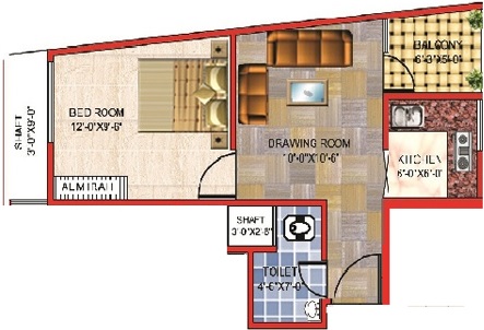 Arsh Green Heights ll — floor plan 2