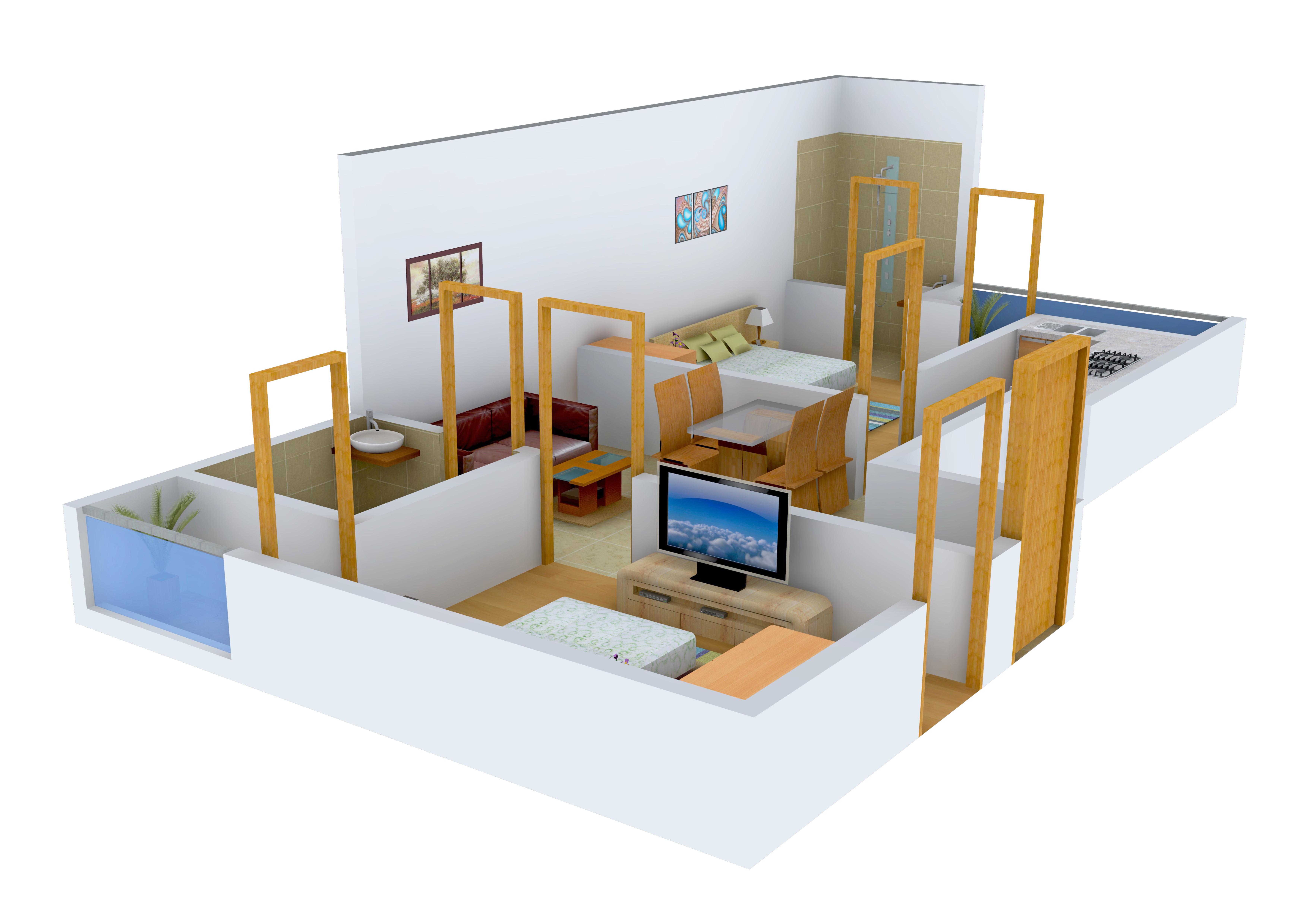 Arsh Green Heights ll — floor plan 3