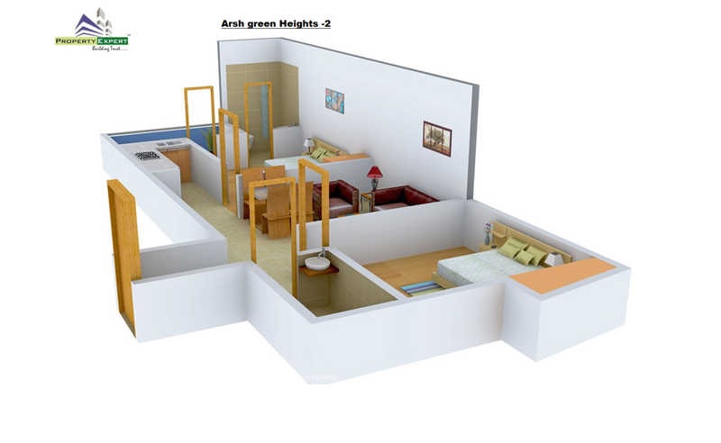 Arsh Green Heights ll — floor plan 4
