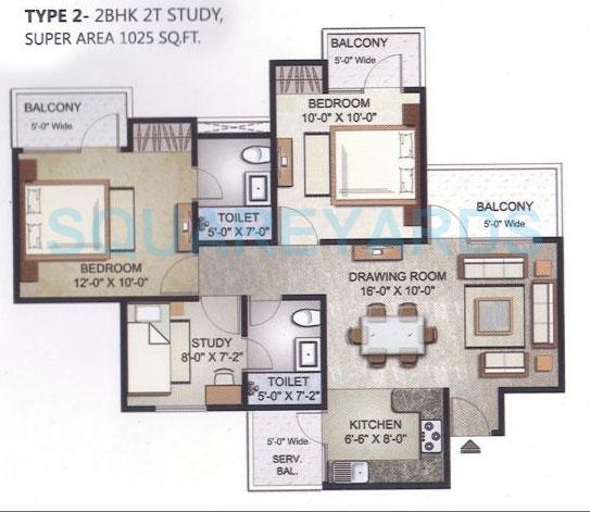 Elegant Ville — floor plan 2