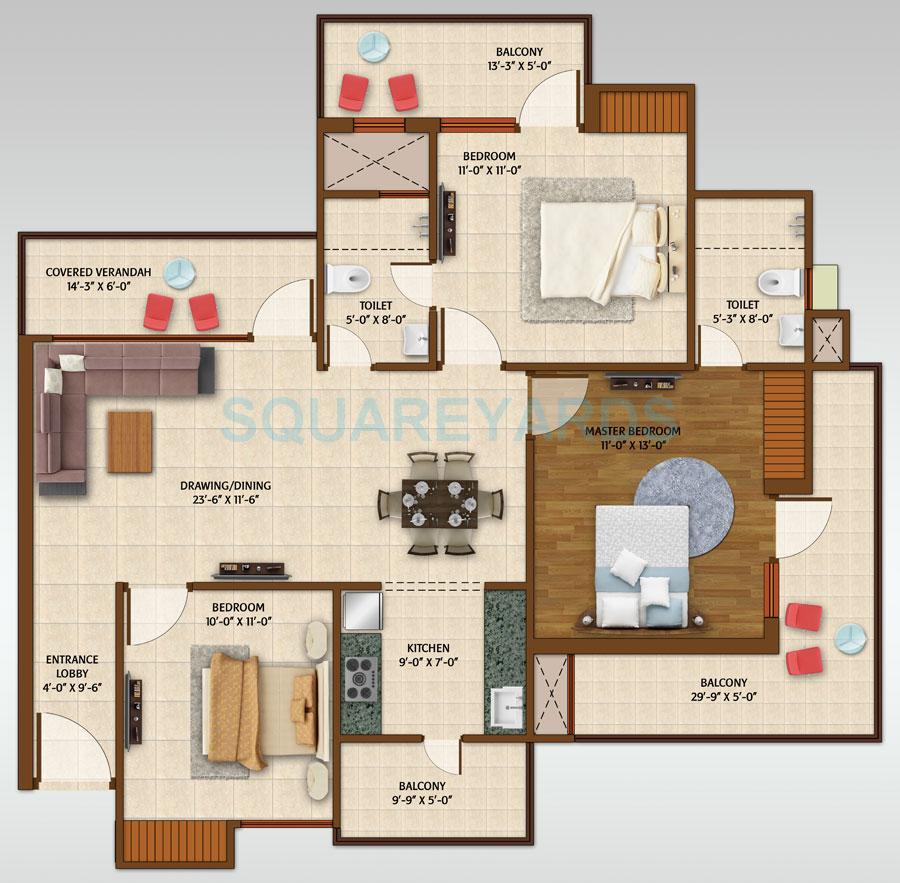 ACE Aspire — floor plan 3