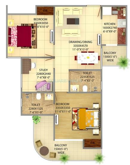 Victoryone Central — floor plan 1