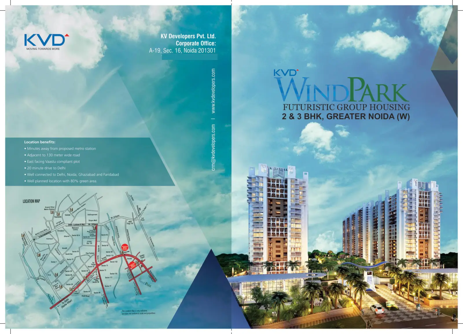 KVD Wind Park — location map 1