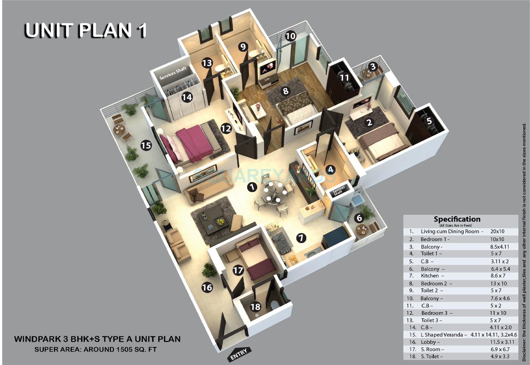 KVD Wind Park — floor plan 6