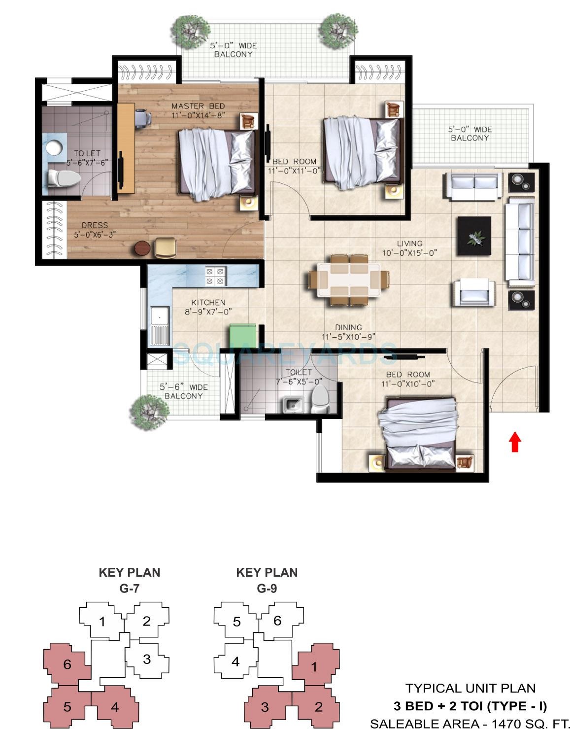 Nirala Greenshire — floor plan 4