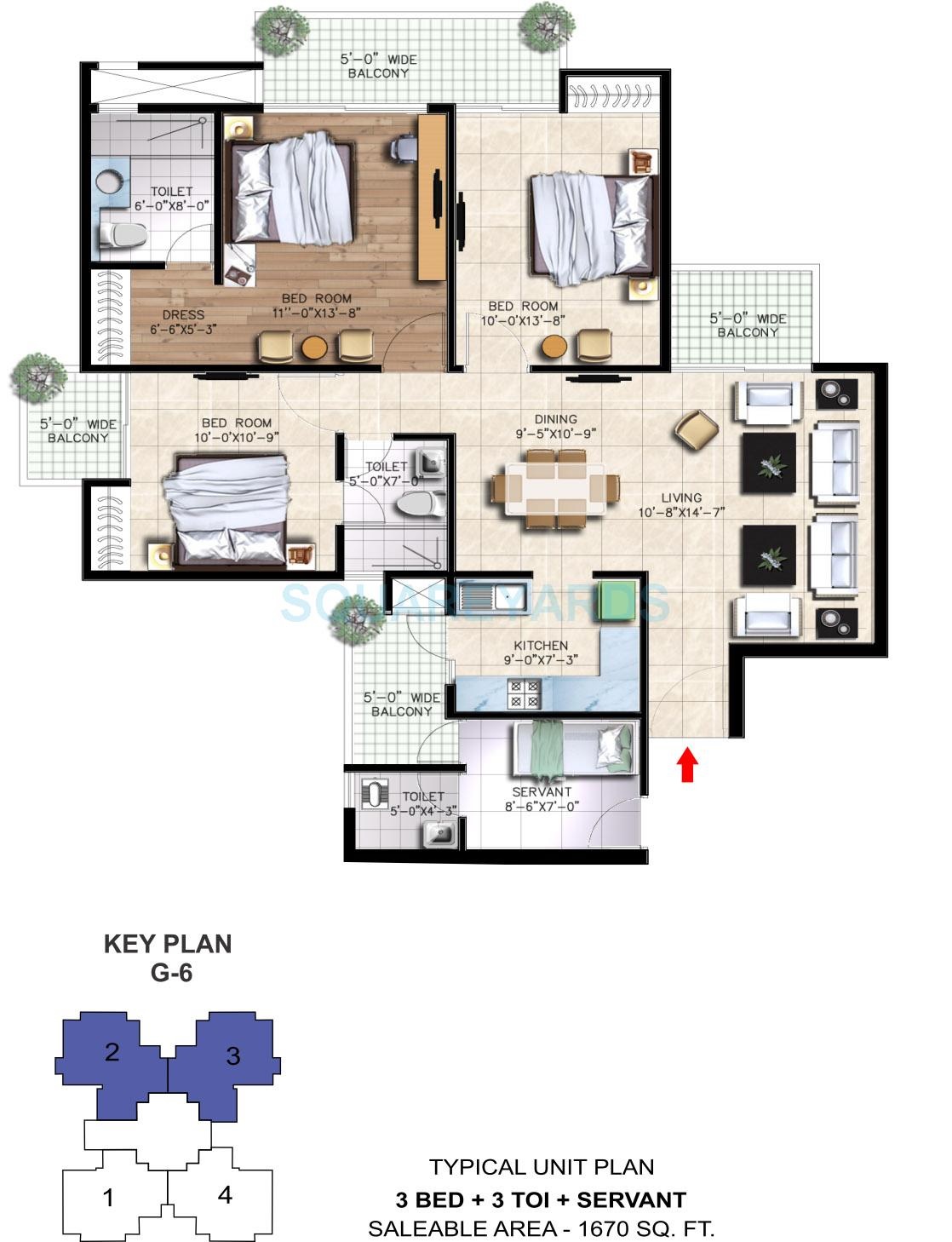 Nirala Greenshire — floor plan 5