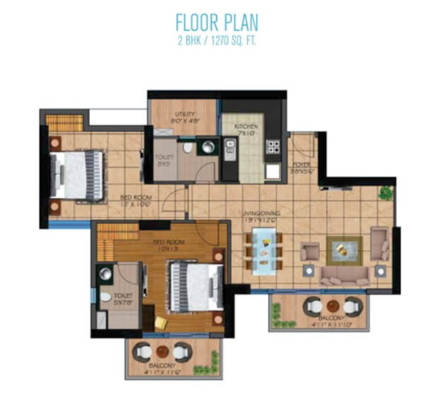 Presithum 1 — floor plan 1