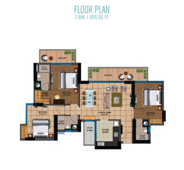 Presithum 1 — floor plan 3