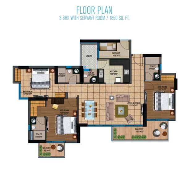 Presithum 1 — floor plan 4