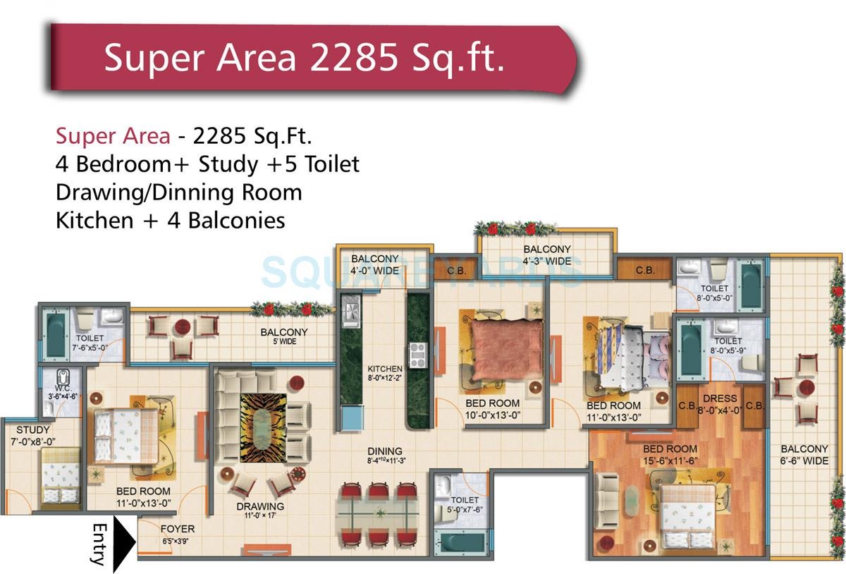 Rudra Palace Heights — floor plan 9