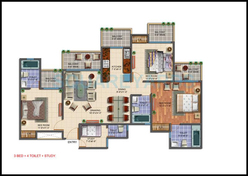 Gayatri Aura — floor plan 5