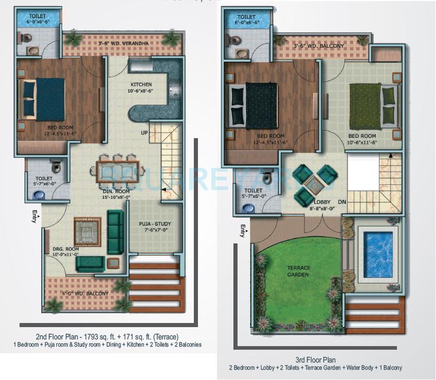 Supertech Oxford Square — floor plan 7