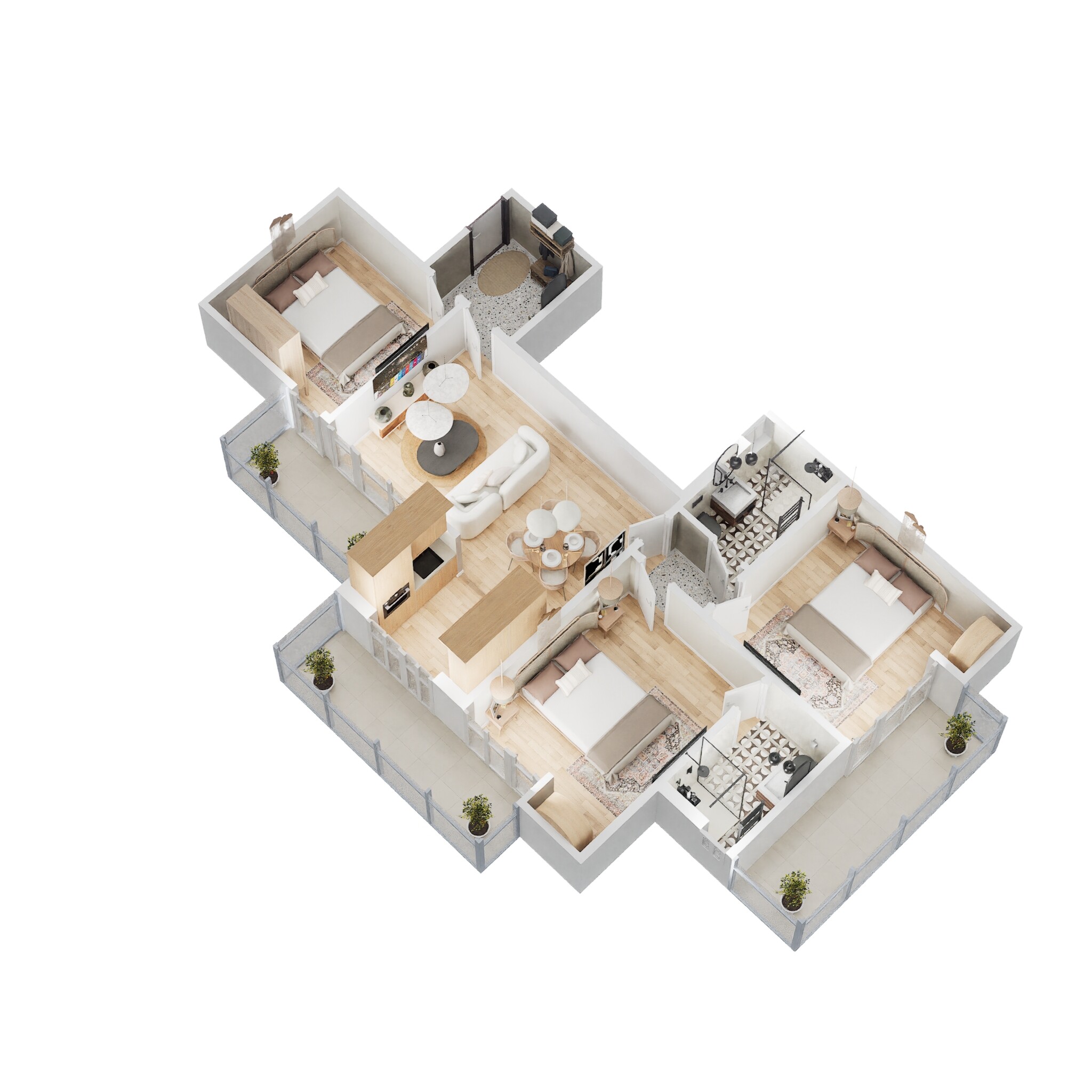 Vihaan Greens — floor plan 4