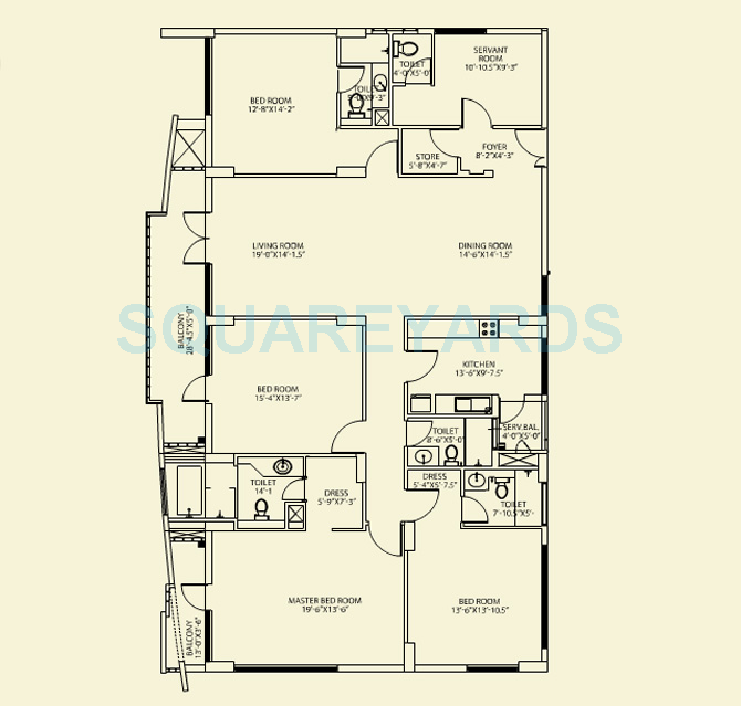 Vatika City-Sovereign — floor plan 1