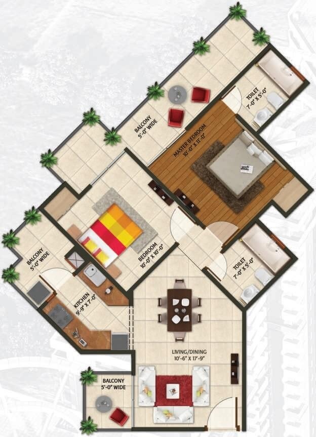 Amaatra Homes — floor plan 5