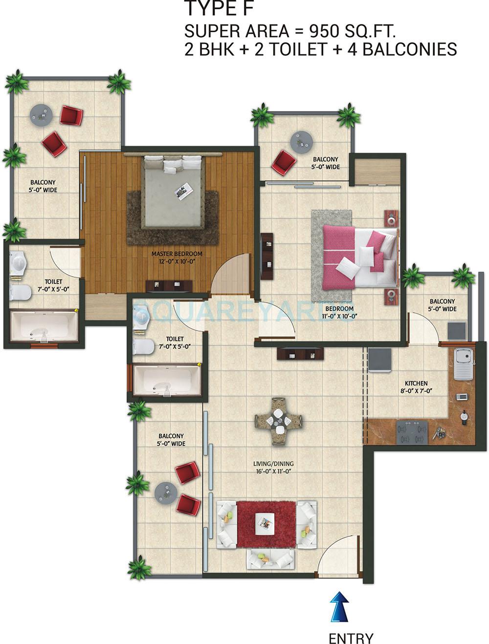 Amaatra Homes — floor plan 2