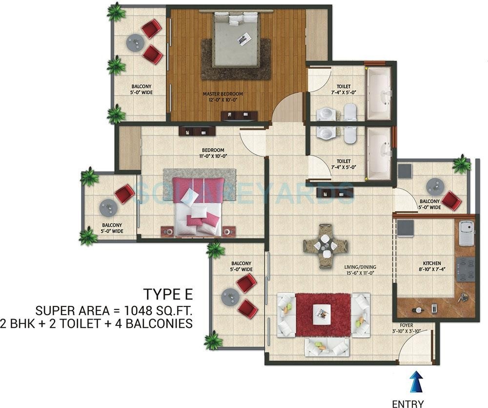 Amaatra Homes — floor plan 3