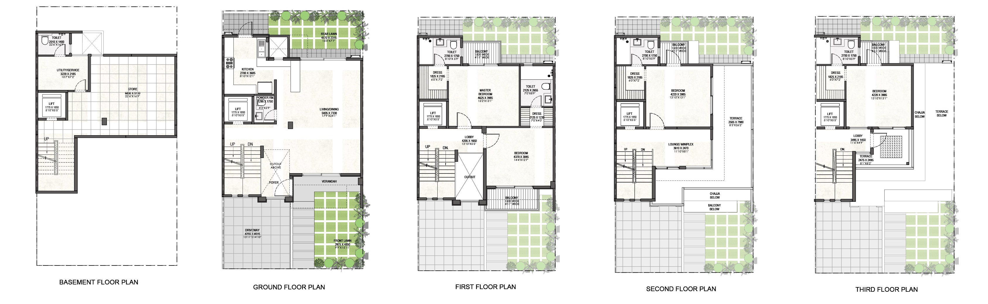 Godrej Golf Links Evoke — floor plan 1