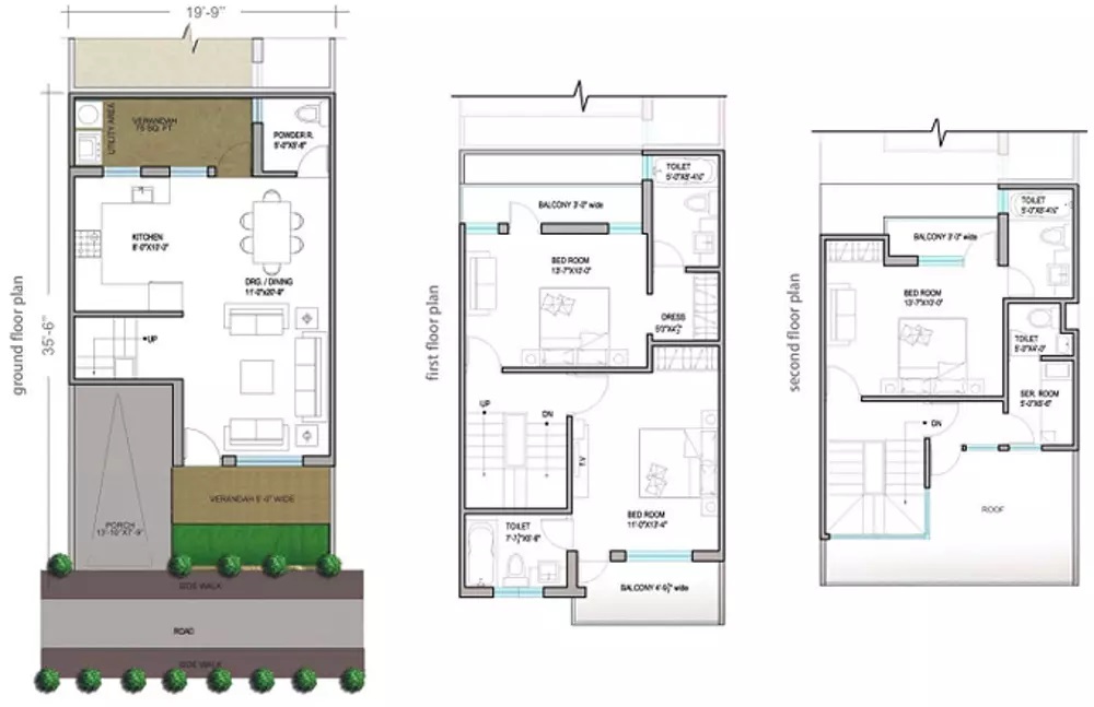 Paramount Golfforeste Villas — floor plan 1