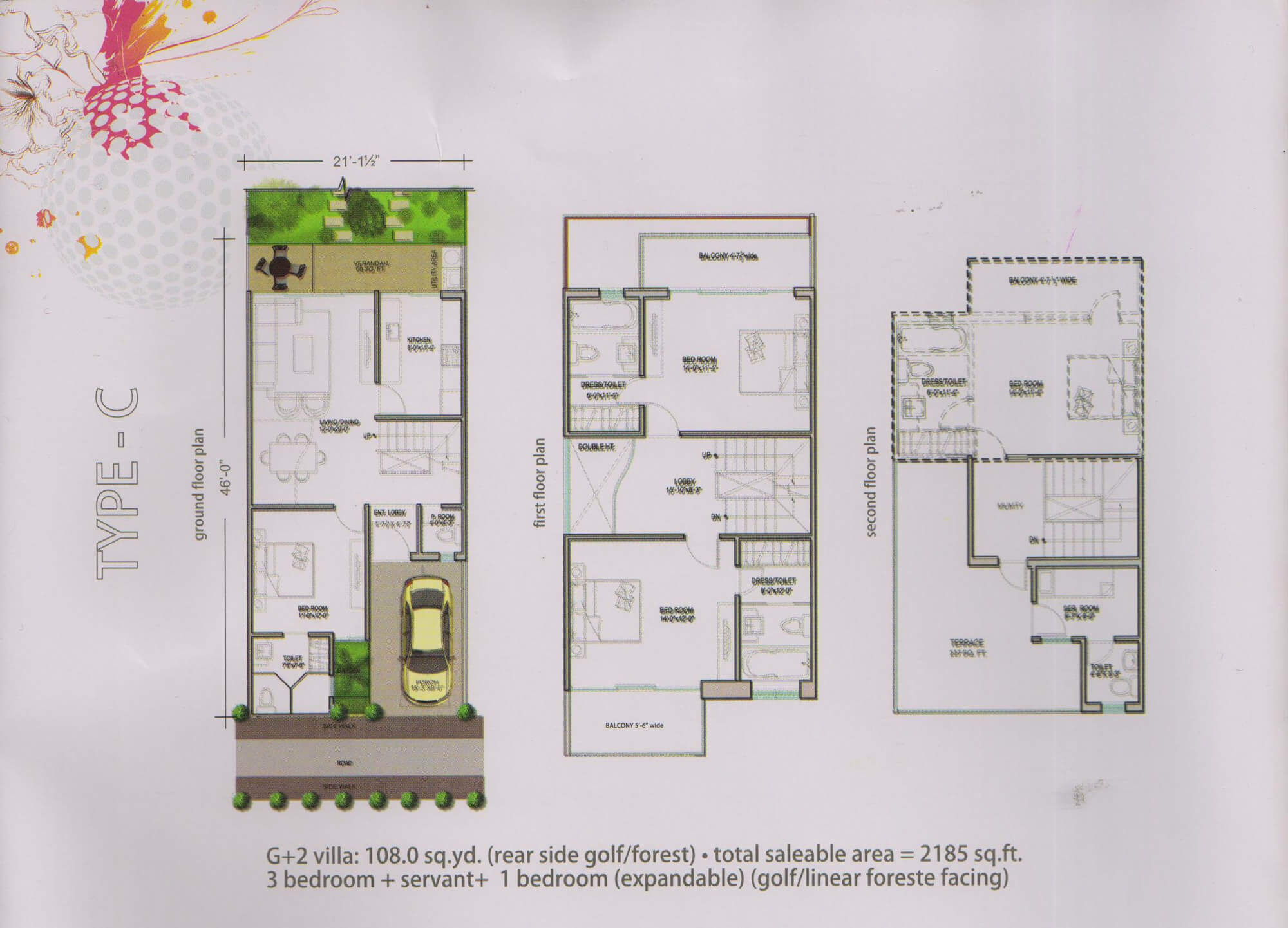 Paramount Golfforeste Villas — floor plan 4