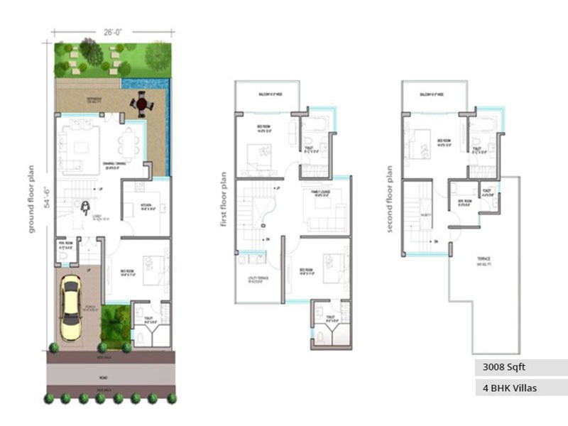 Paramount Golfforeste Villas — floor plan 6