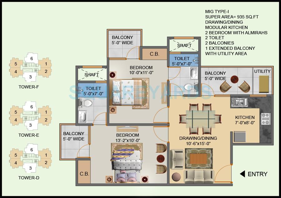 Hawelia Valencia Homes — floor plan 1