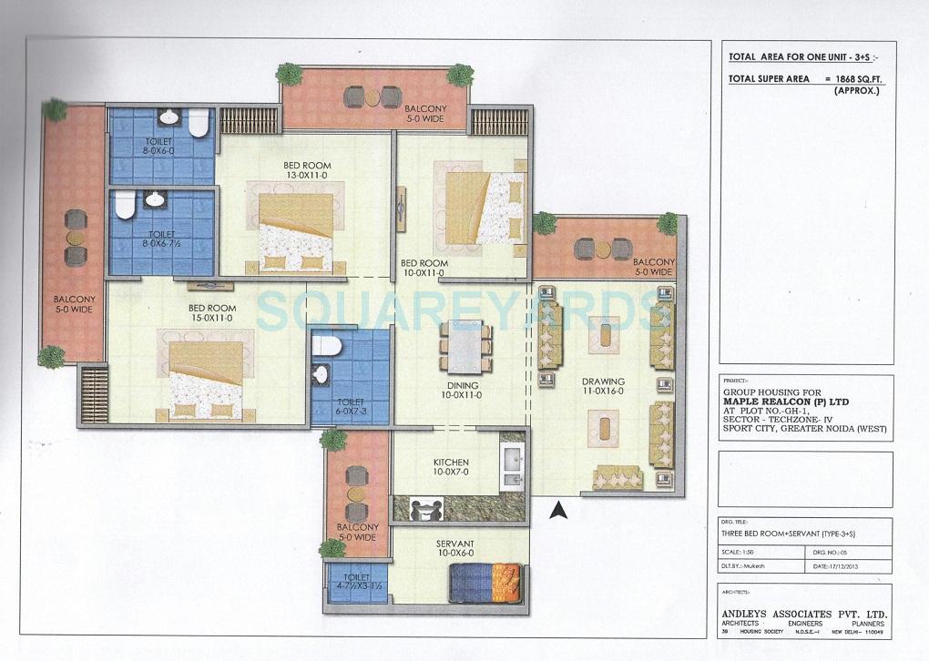 Soho Mascot Misty Heights — floor plan 3