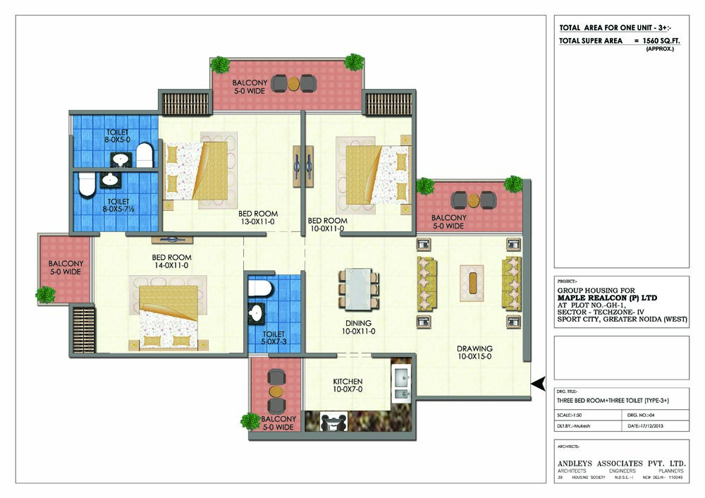 Soho Mascot Misty Heights — floor plan 4