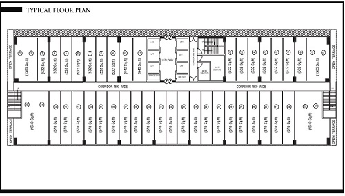 Bhutani Alphathum Commercial — floor plan 1