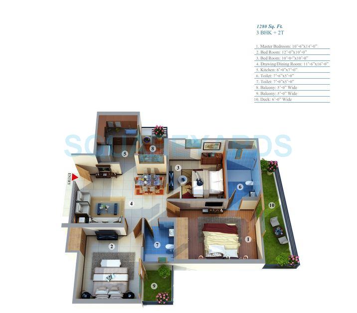 Gayatri Life — floor plan 3