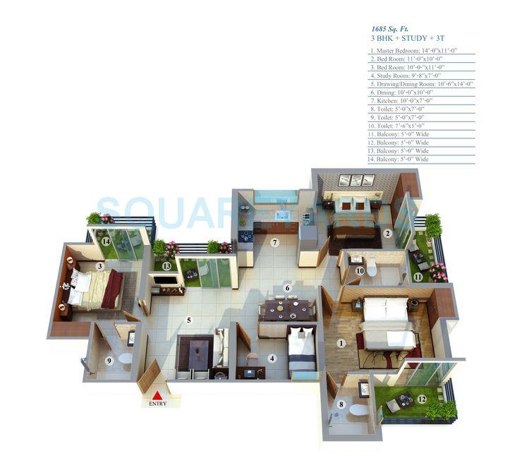 Gayatri Life — floor plan 4