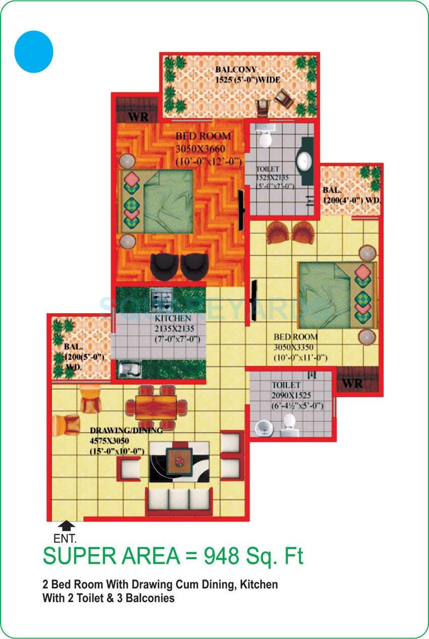 Himalaya Pride — floor plan 1