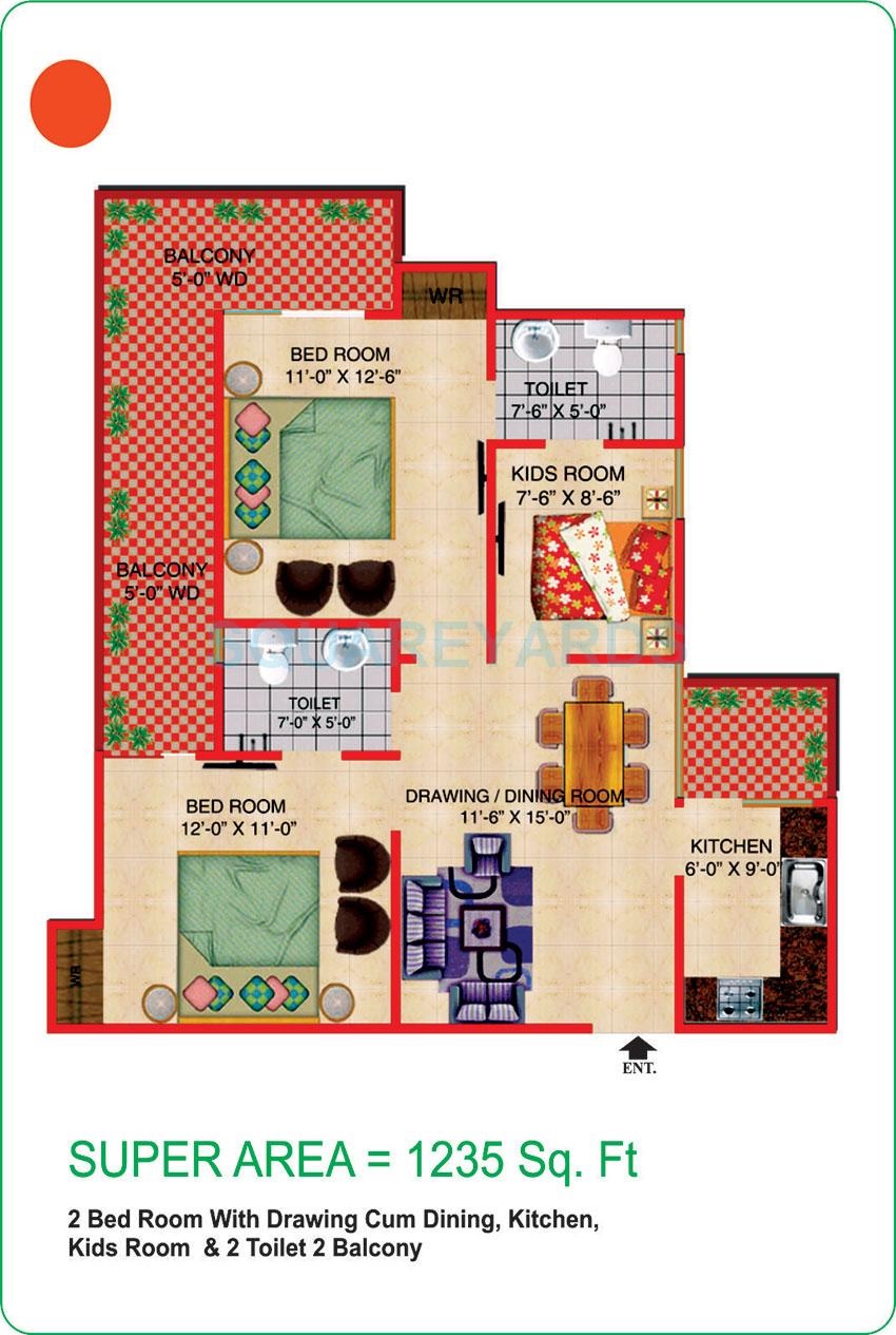 Himalaya Pride — floor plan 3