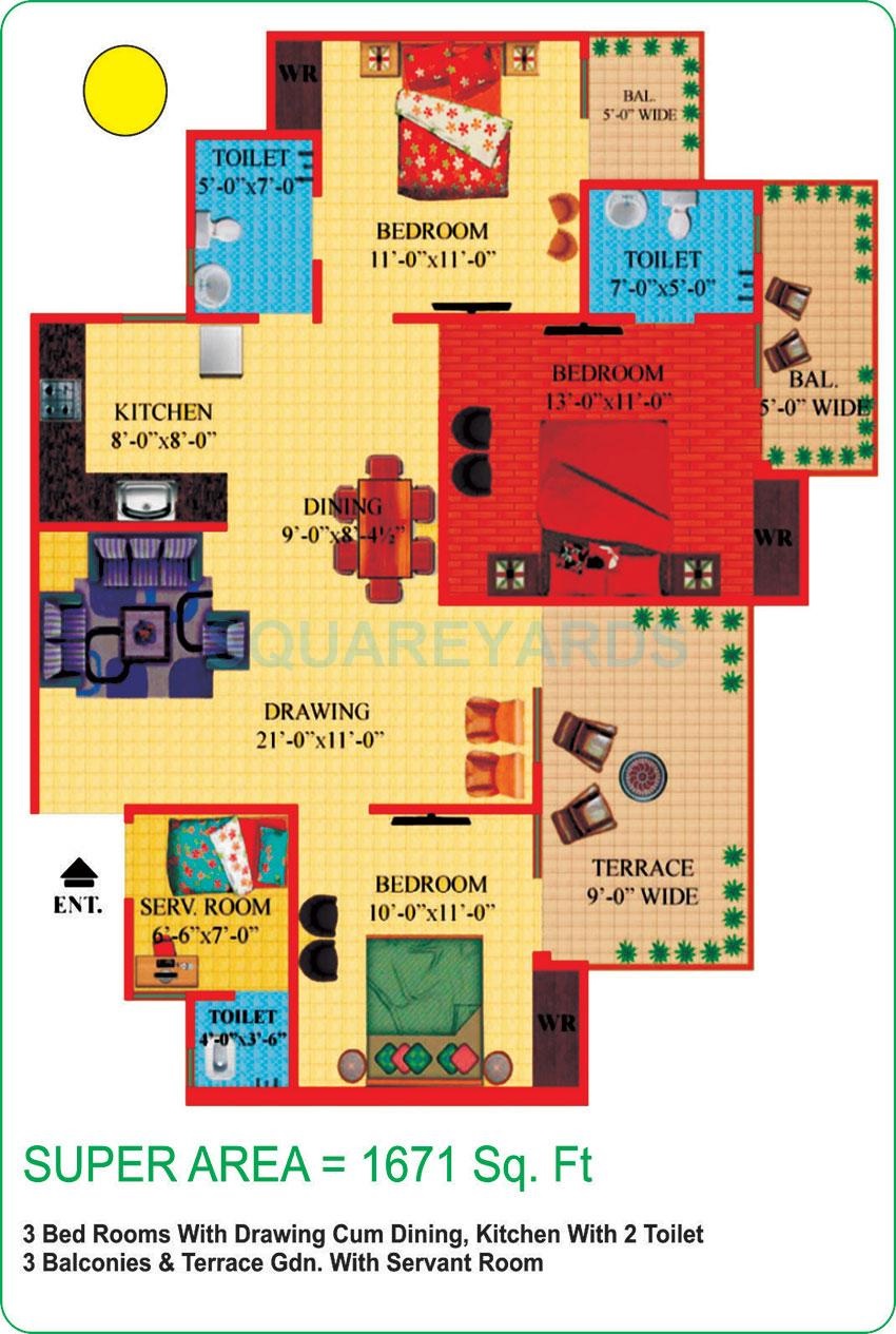 Himalaya Pride — floor plan 4
