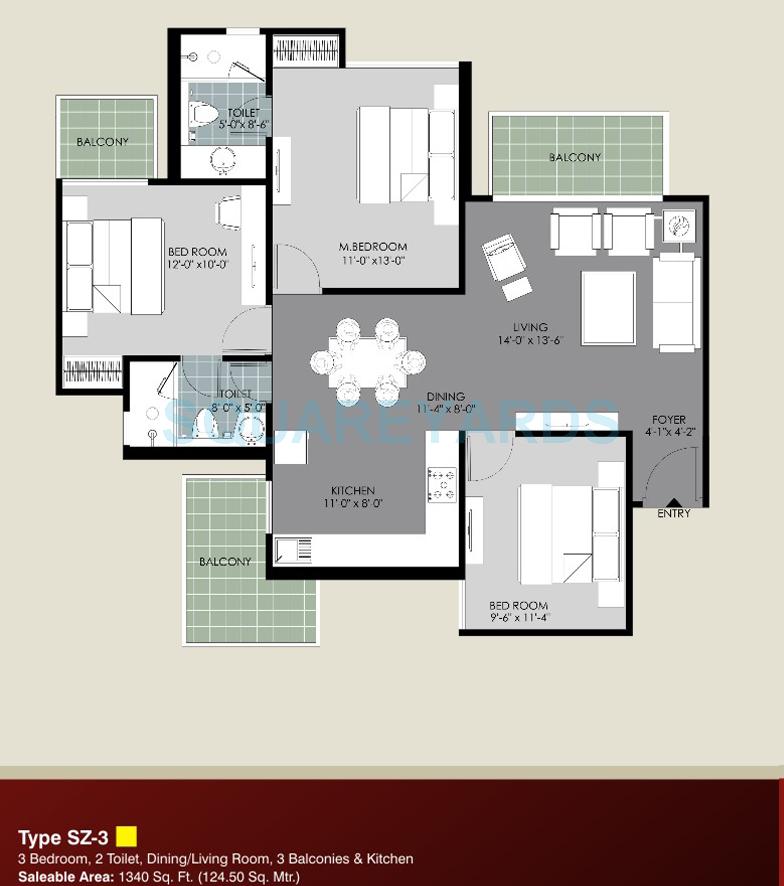 Saya Zion — floor plan 2