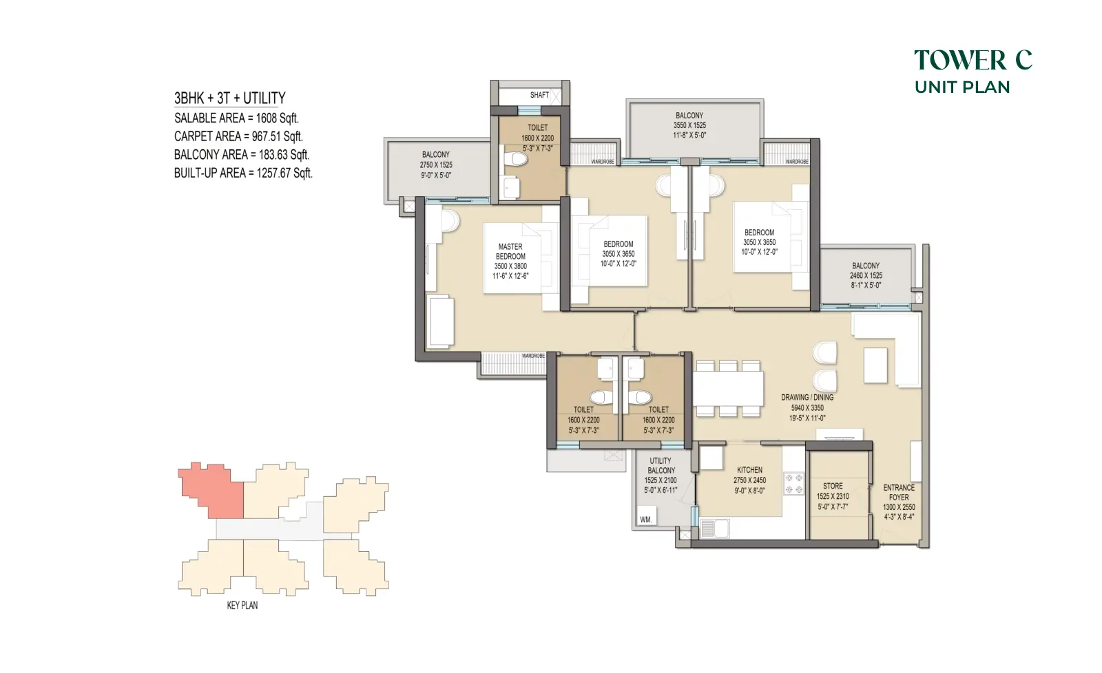 Sam Palm Olympia Phase Second — floor plan 2