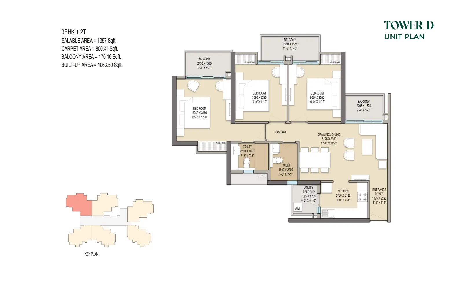 Sam Palm Olympia Phase Second — floor plan 3