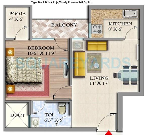 Suvidha Homes — floor plan 2
