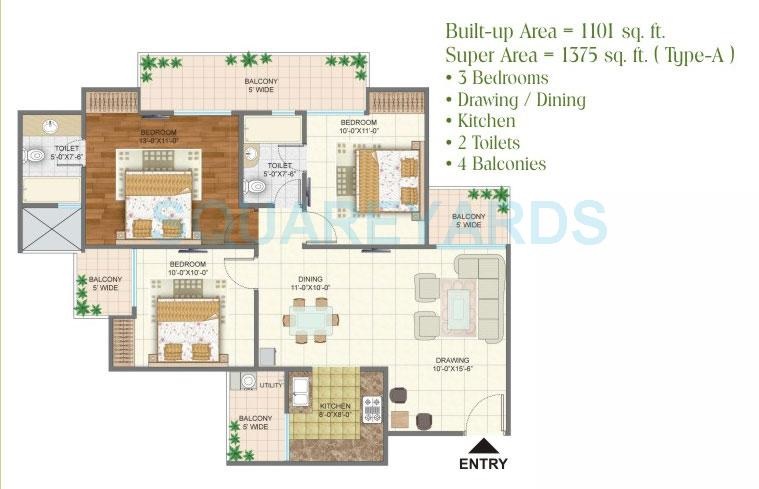 Arihant Arden — floor plan 4