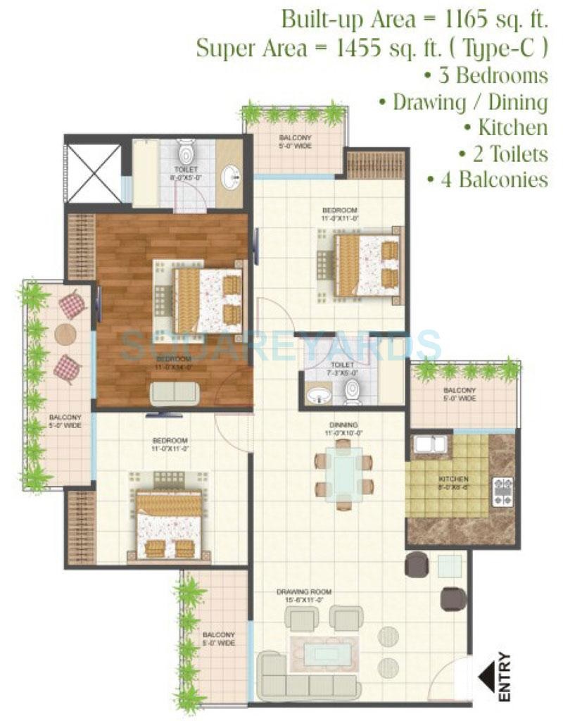 Arihant Arden — floor plan 6