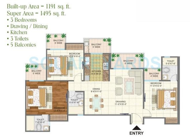 Arihant Arden — floor plan 7