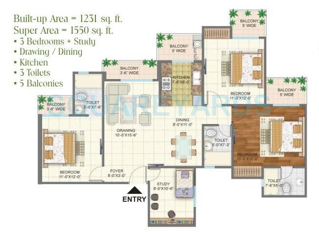 Arihant Arden — floor plan 8
