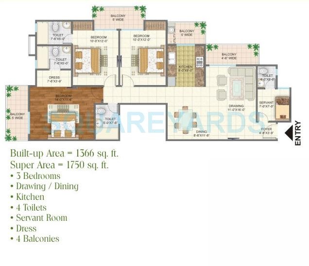 Arihant Arden — floor plan 9