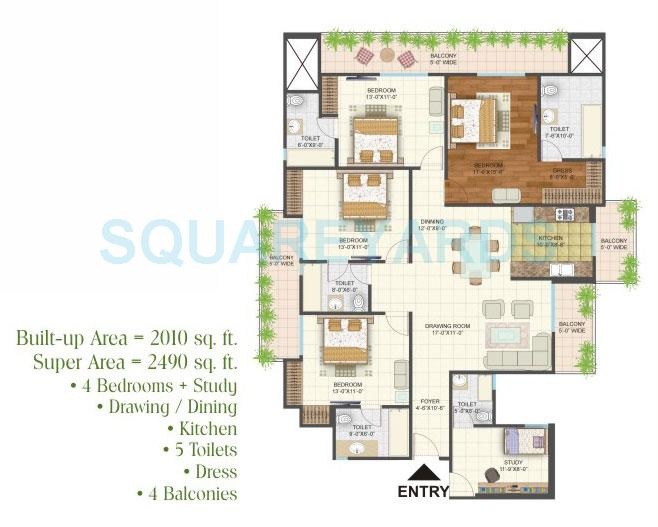 Arihant Arden — floor plan 10