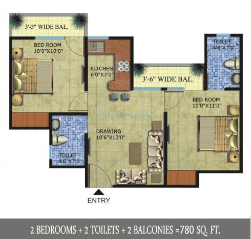 Radicon Vedantam — floor plan 1