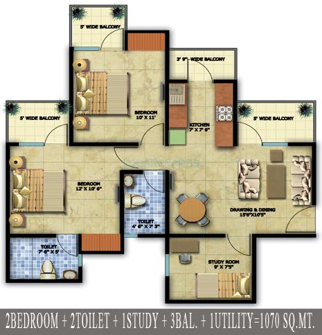 Radicon Vedantam — floor plan 3