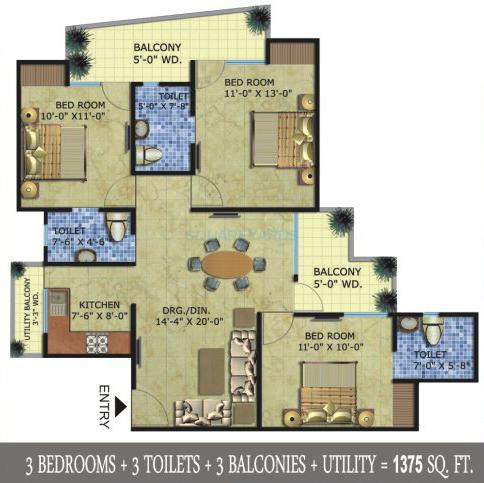 Radicon Vedantam — floor plan 5