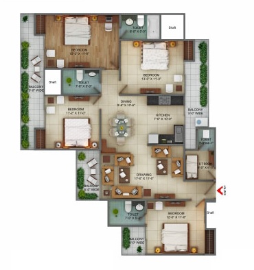 Fusion Homes — floor plan 6