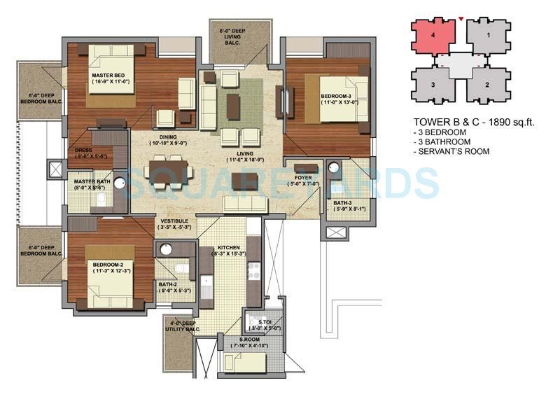 Heritage One — floor plan 1