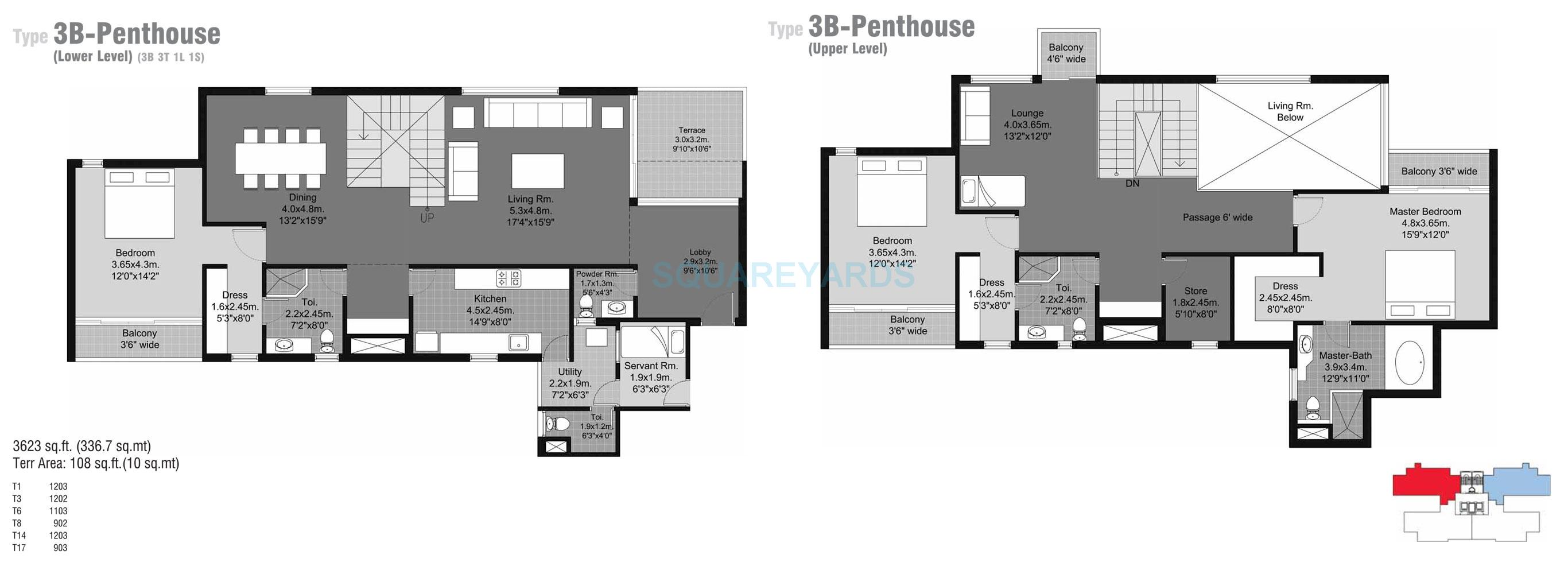 Unitech Habitat — floor plan 8